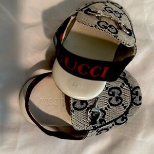 GUCCI Baby slippers size 17 NWOT